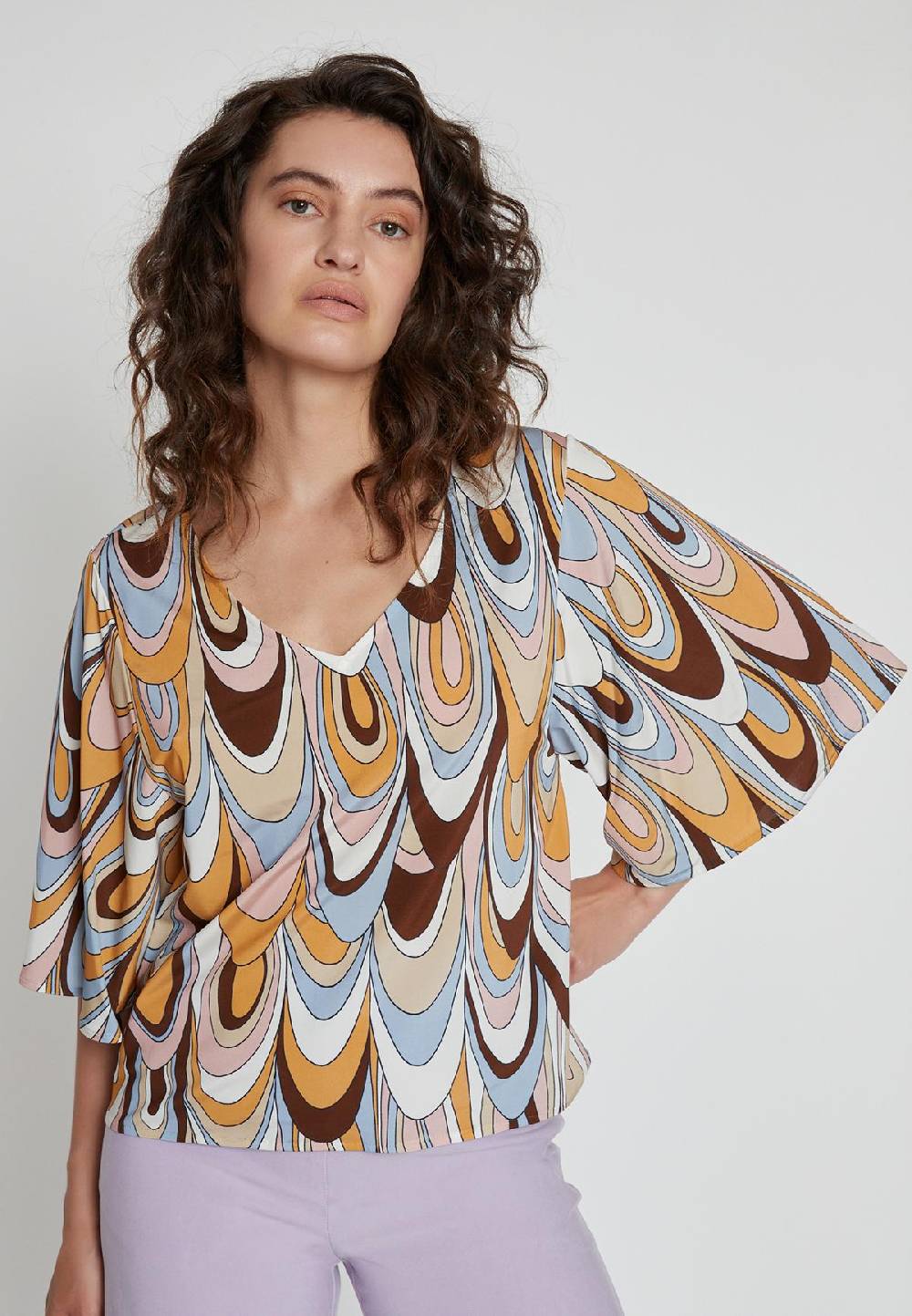 Ana Alcazar Printtop Kibone Flash Sale