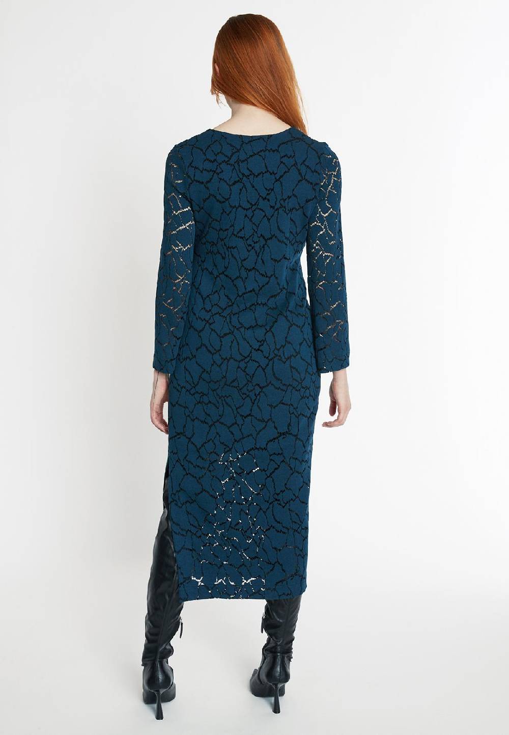 Ana Alcazar Midikleid Sajona Große Rabatte