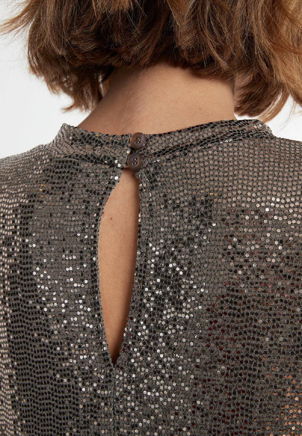 Ana Alcazar Pailletten Maxikleid Sagaty Begrenzte Freigabe