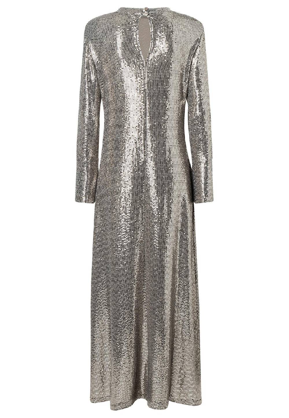 Ana Alcazar Pailletten Maxikleid Sagaty Begrenzte Freigabe