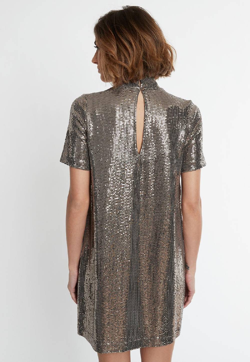 Ana Alcazar Pailletten Minikleid Sagena Letzter Tag