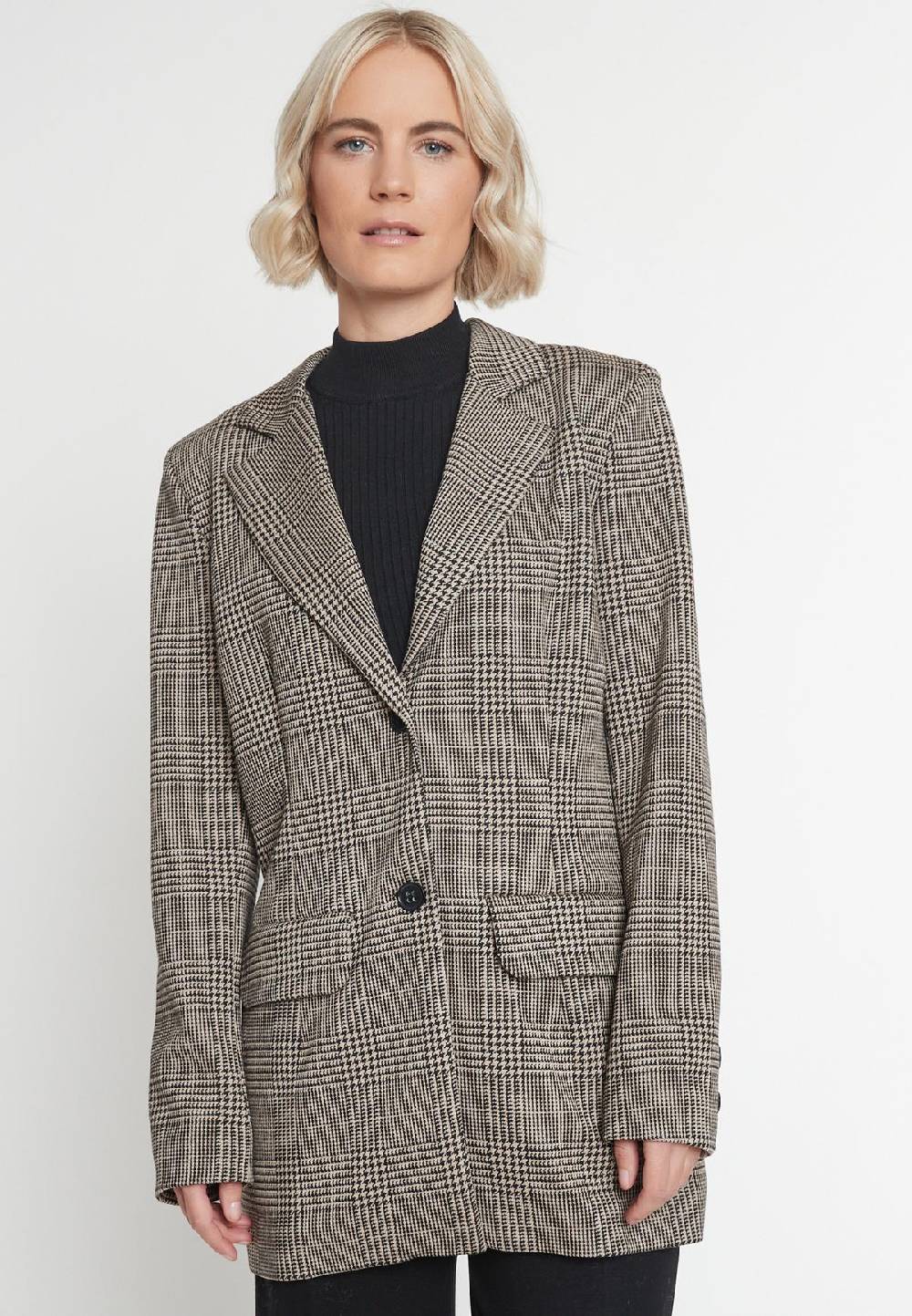 Ana Alcazar Karierter Blazer Mia Bis zu 60% Rabatt