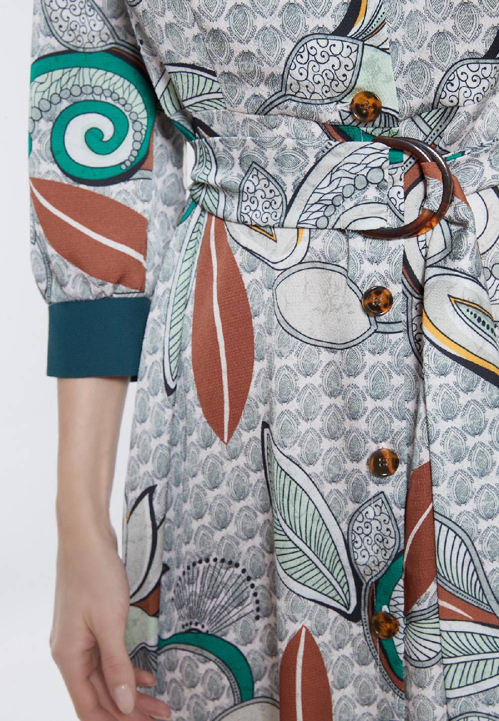 Ana Alcazar Midi Kleid Zeska Tägliche Deals