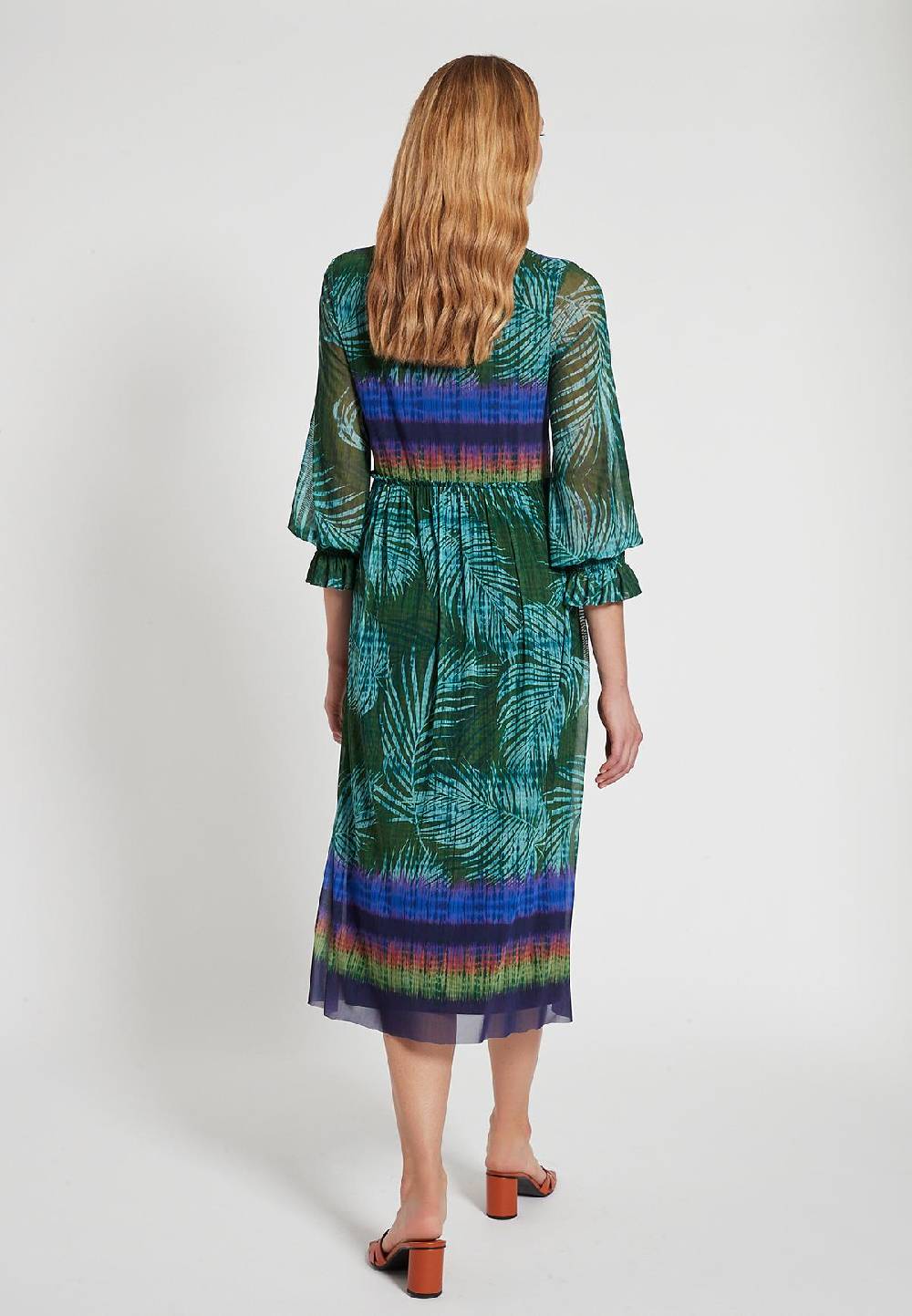 Ana Alcazar Midikleid Feply Schlussverkauf