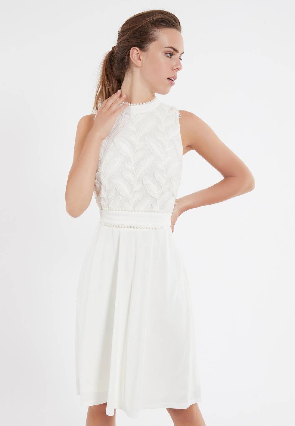 Ana Alcazar Perlen Kleid Zawy Fabrik Onlineshop