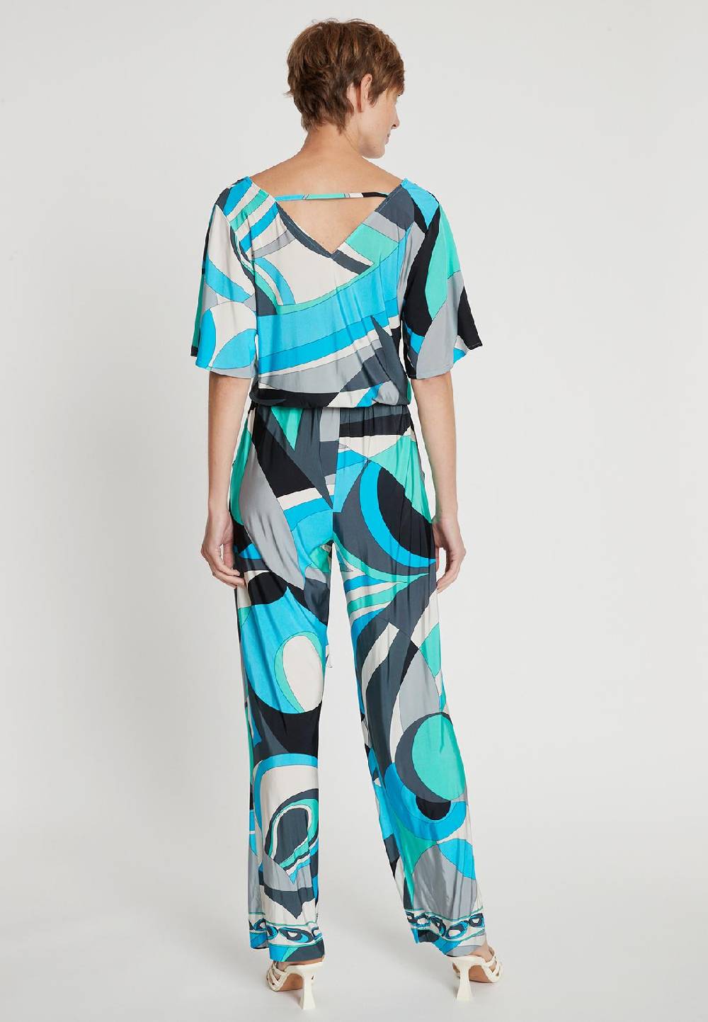 Ana Alcazar Print Jumpsuit Lotani Saisonschlussverkauf