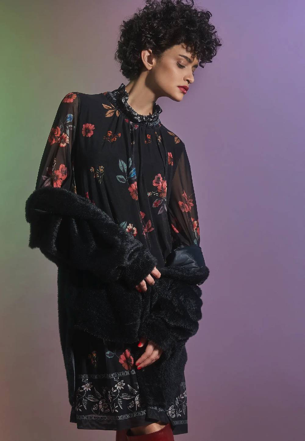 Ana Alcazar Langarmkleid Hiane Letzte 3 Tage
