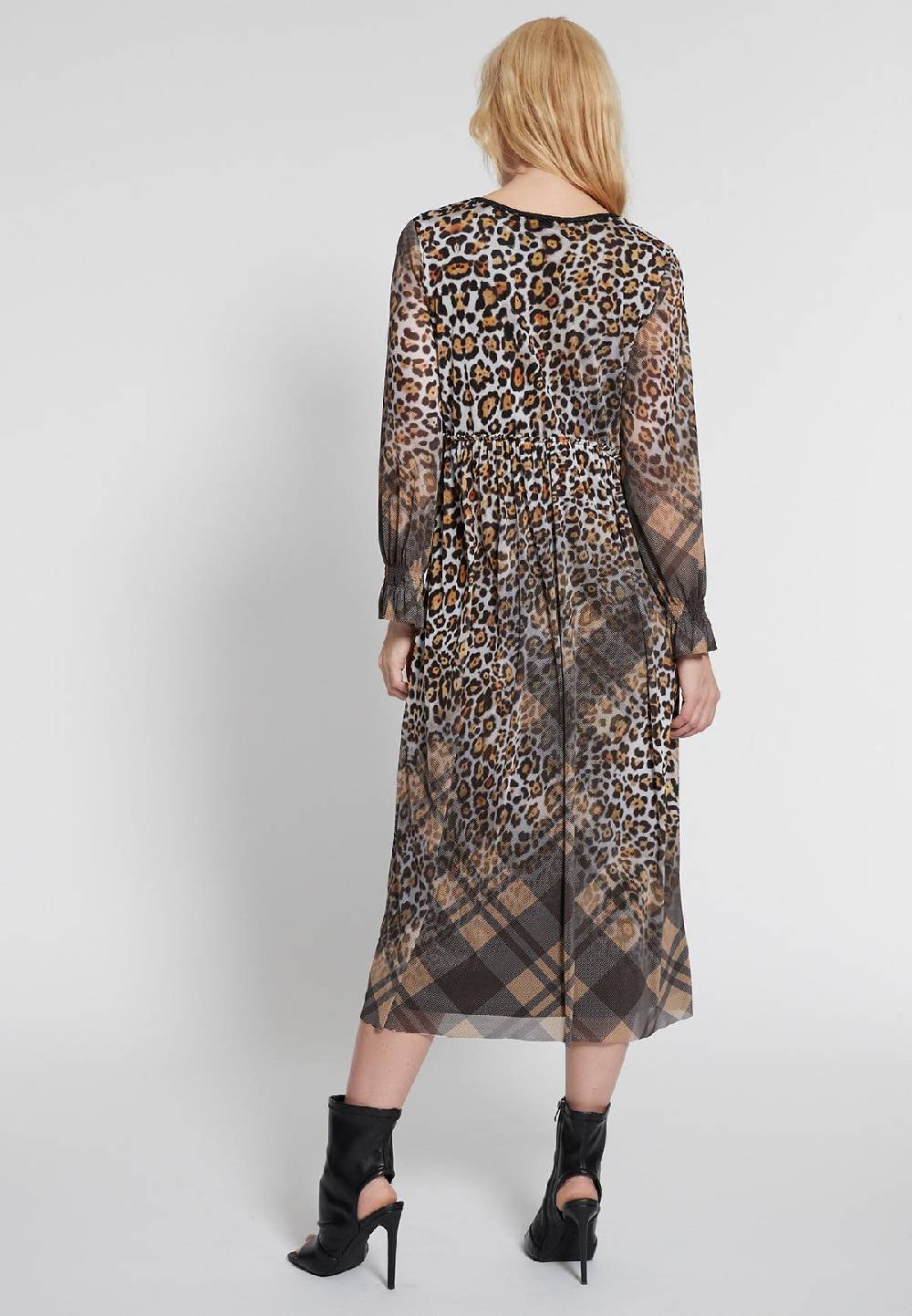 Ana Alcazar Midikleid Hilla Neueste Stile