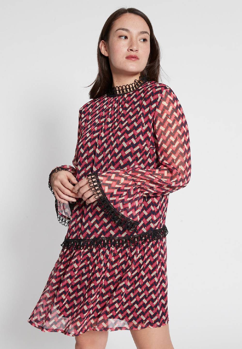 Ana Alcazar Volantkleid Hafyne 50% Rabatt für begrenzte Zeit
