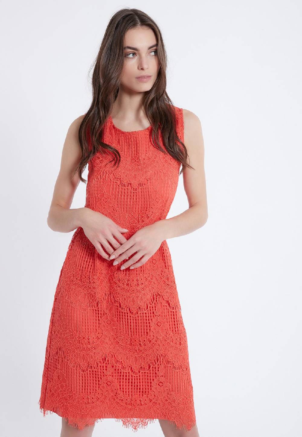 Ana Alcazar Spitzenkleid Afine Saisonale Angebote