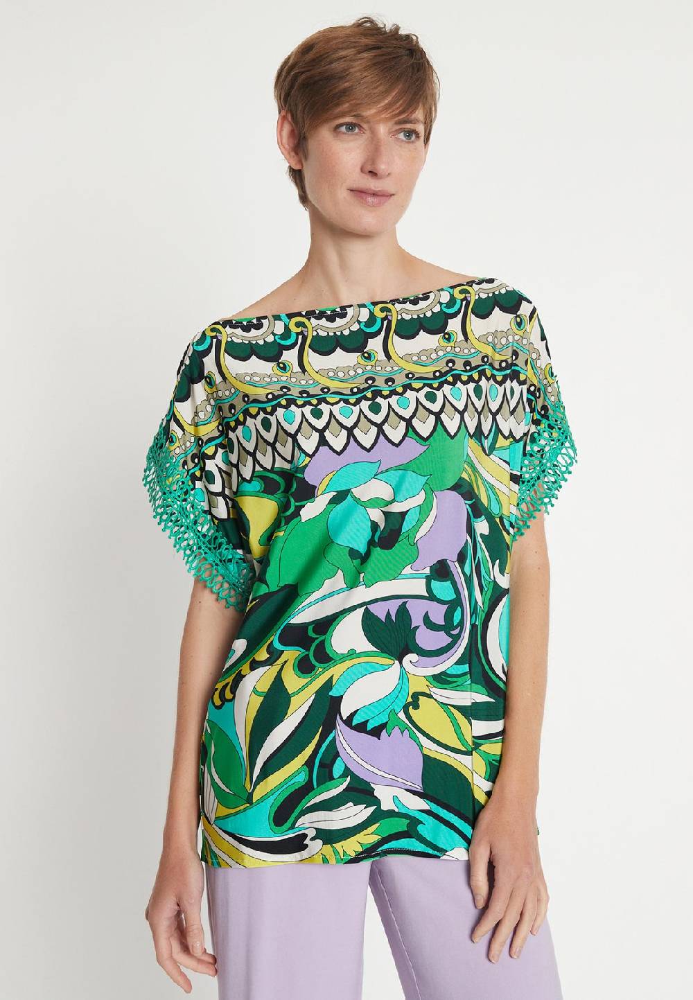 Ana Alcazar Printshirt Lorisa Riesige Ersparnisse
