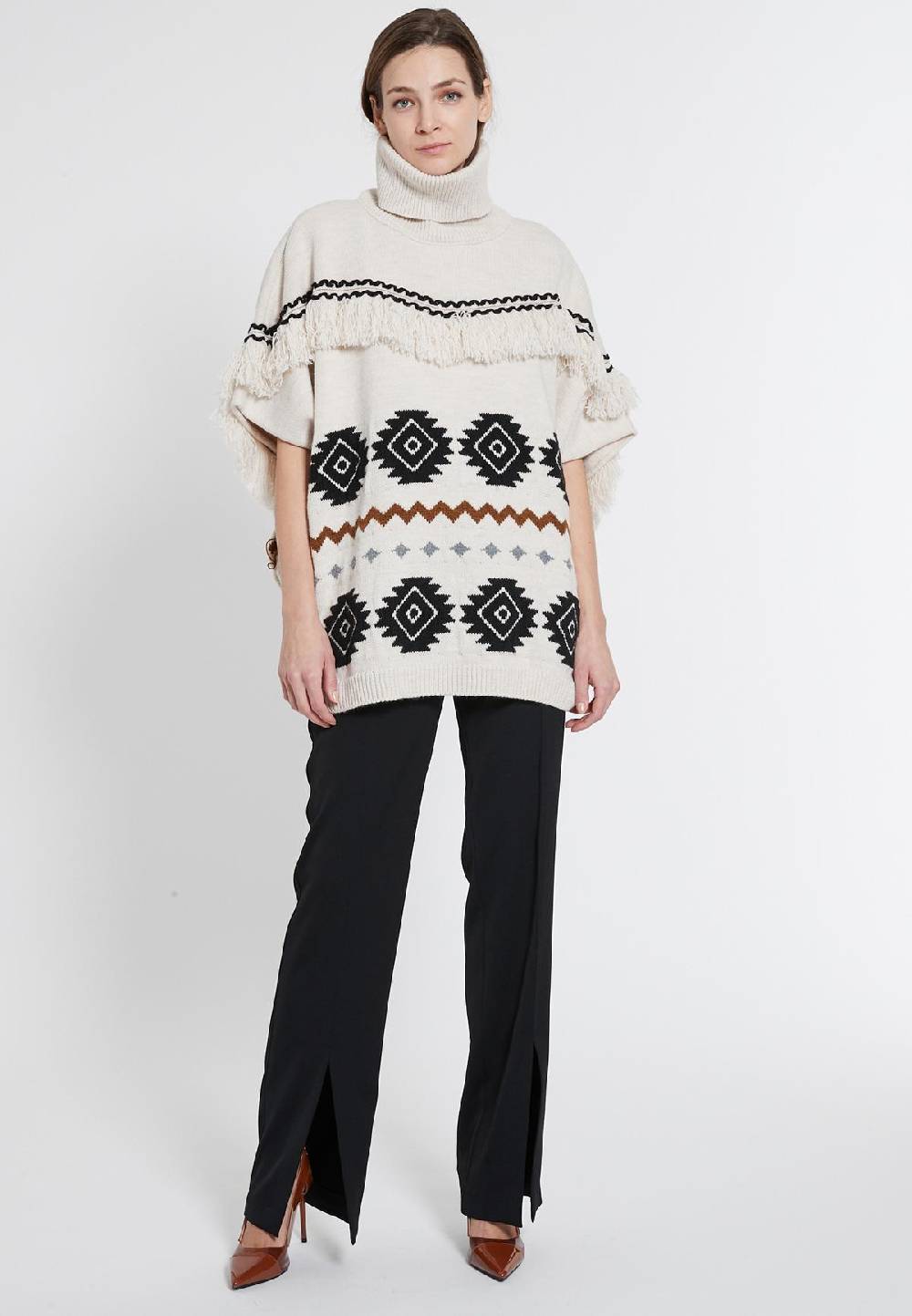 Ana Alcazar Poncho Pullover Evolys Auslauf