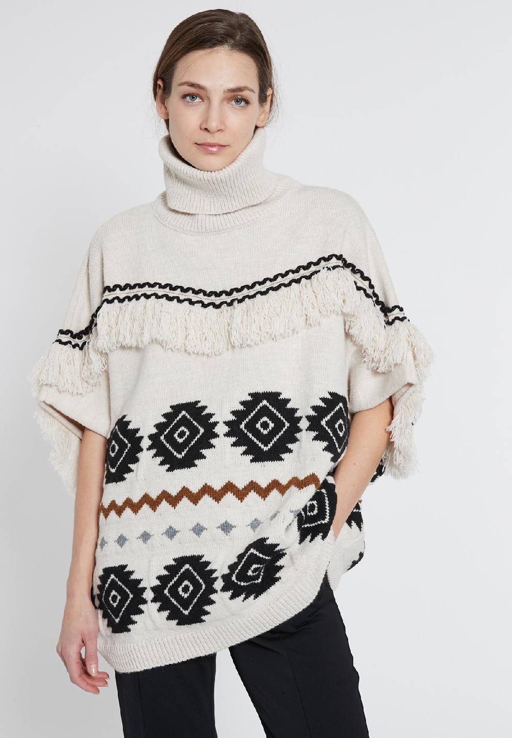 Ana Alcazar Poncho Pullover Evolys Auslauf