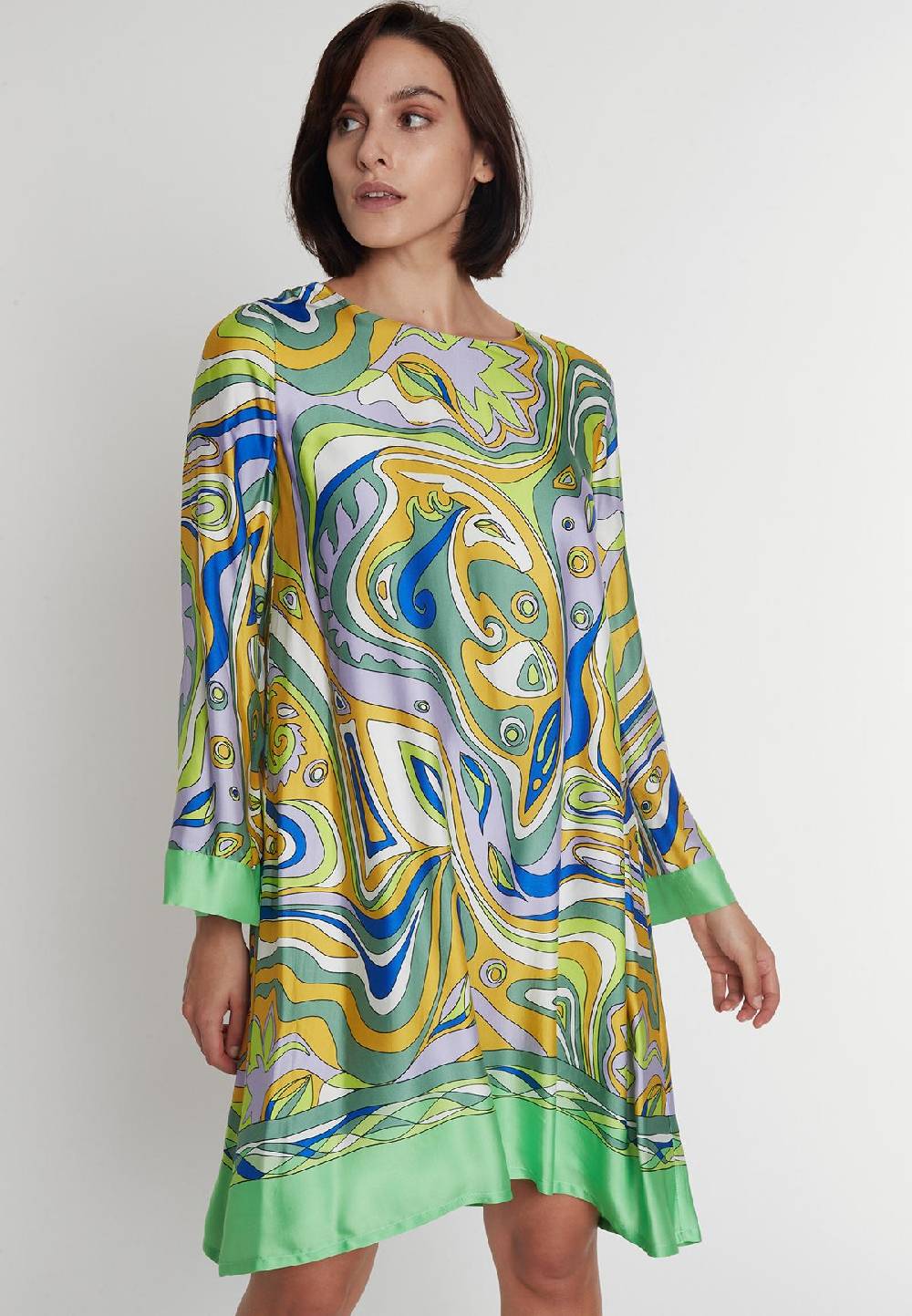 Ana Alcazar Printkleid Pebby Räumungsverkauf
