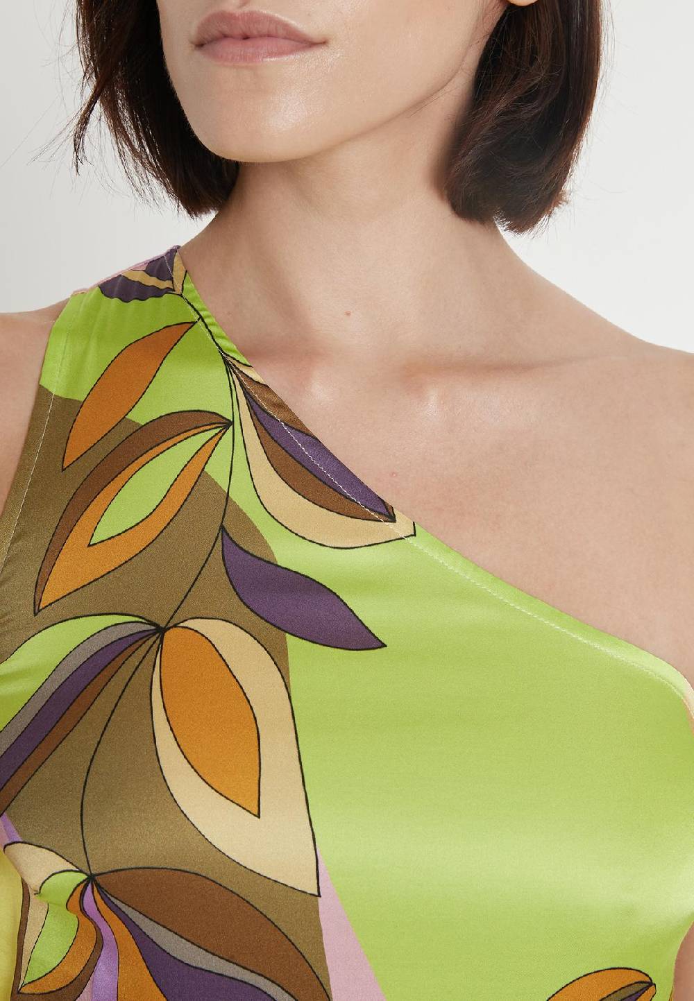 Ana Alcazar Asymmetrisches Kleid Peasi Kostenlose Rückgabe