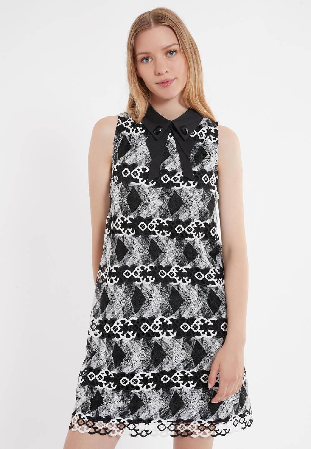 Ana Alcazar Kragen Kleid Zeby Online