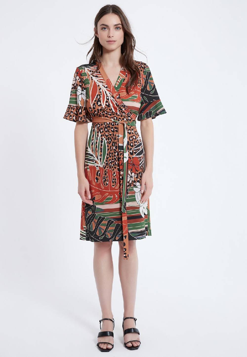 Ana Alcazar Wickelkleid Atema Meist gekauft