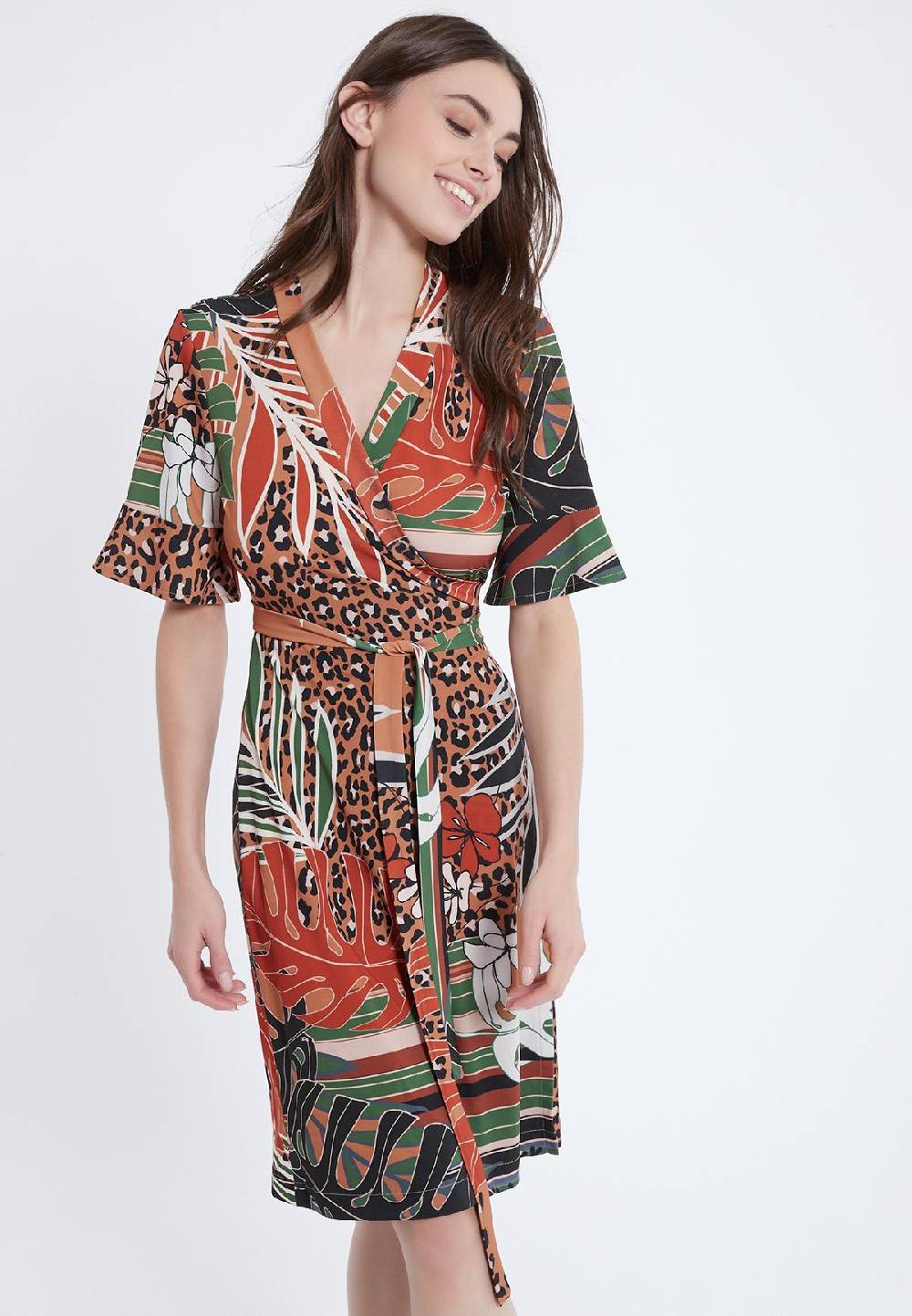 Ana Alcazar Wickelkleid Atema Meist gekauft