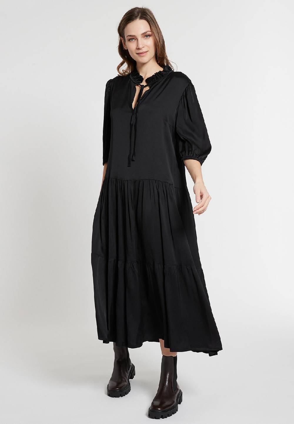 Ana Alcazar Midikleid Ekyma Top Angebot