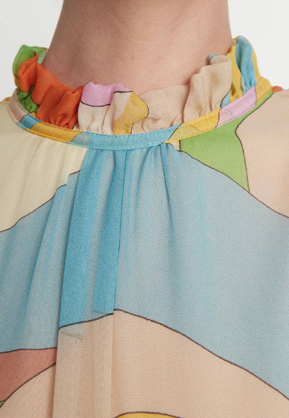 Ana Alcazar Rüschenkleid Pavila Räumungsverkauf