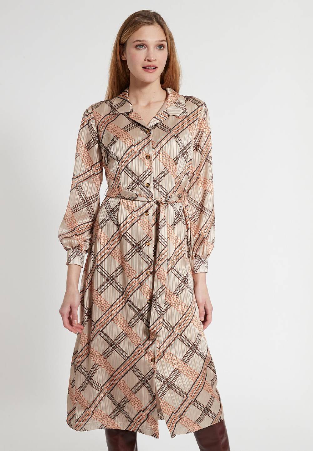 Ana Alcazar Blusenkleid Efmira Fabrik Onlineshop