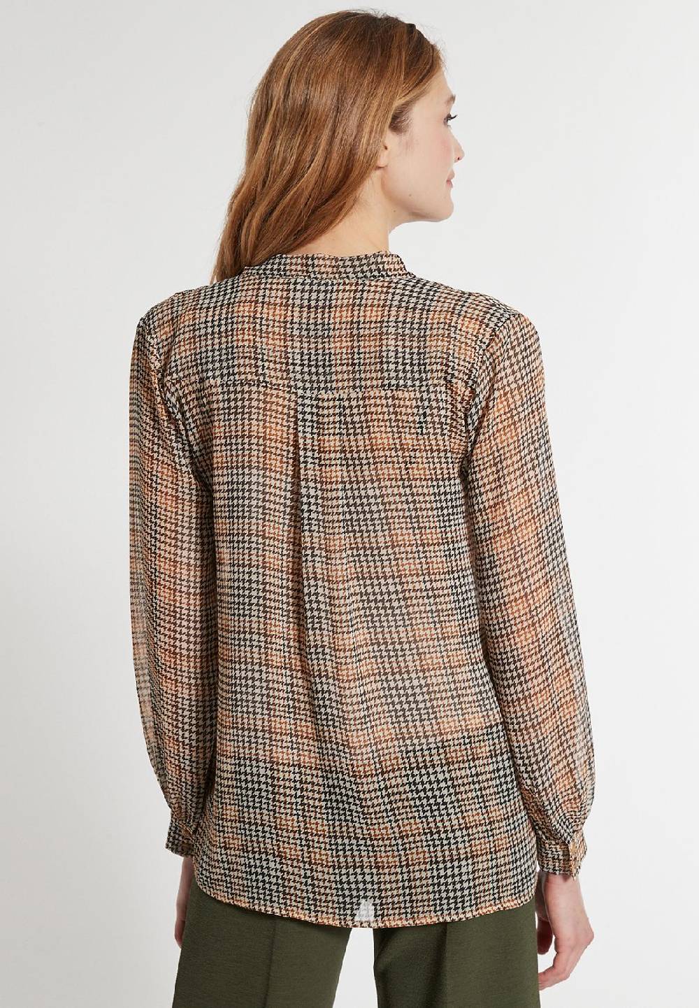 Ana Alcazar Chiffonbluse Efily Fabrikpreis