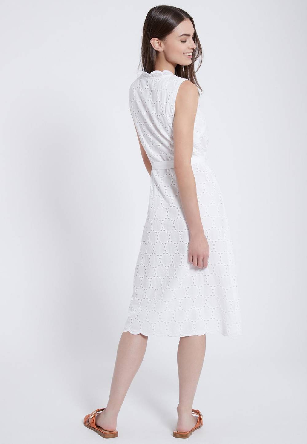 Ana Alcazar Baumwollkleid A-Linie Zekyl Neuheiten