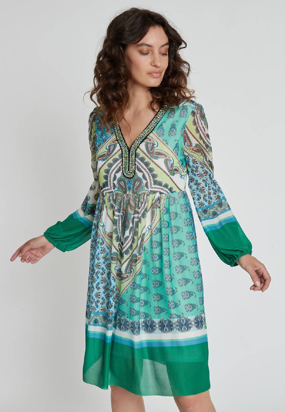 Ana Alcazar Empirekleid Keidea Begrenzte Freigabe