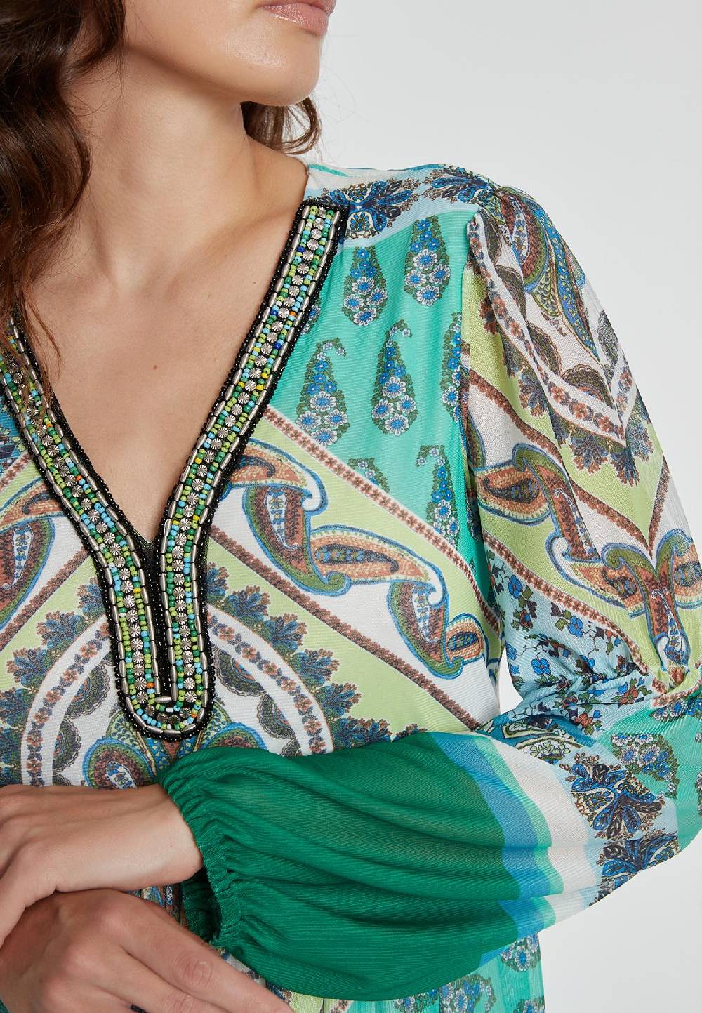 Ana Alcazar Empirekleid Keidea Begrenzte Freigabe