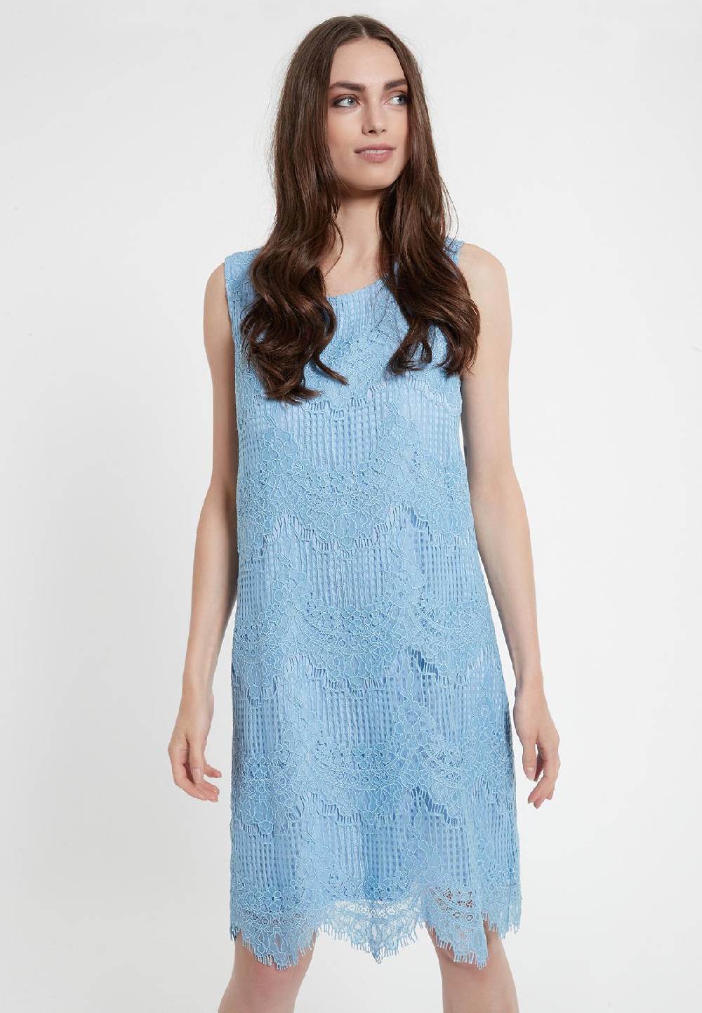 Ana Alcazar Spitzenkleid Cahea Neueste Stile