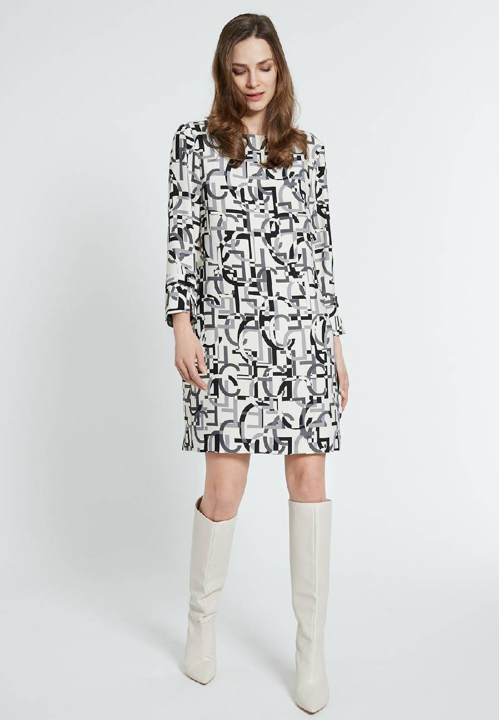 Ana Alcazar Printkleid Edasty