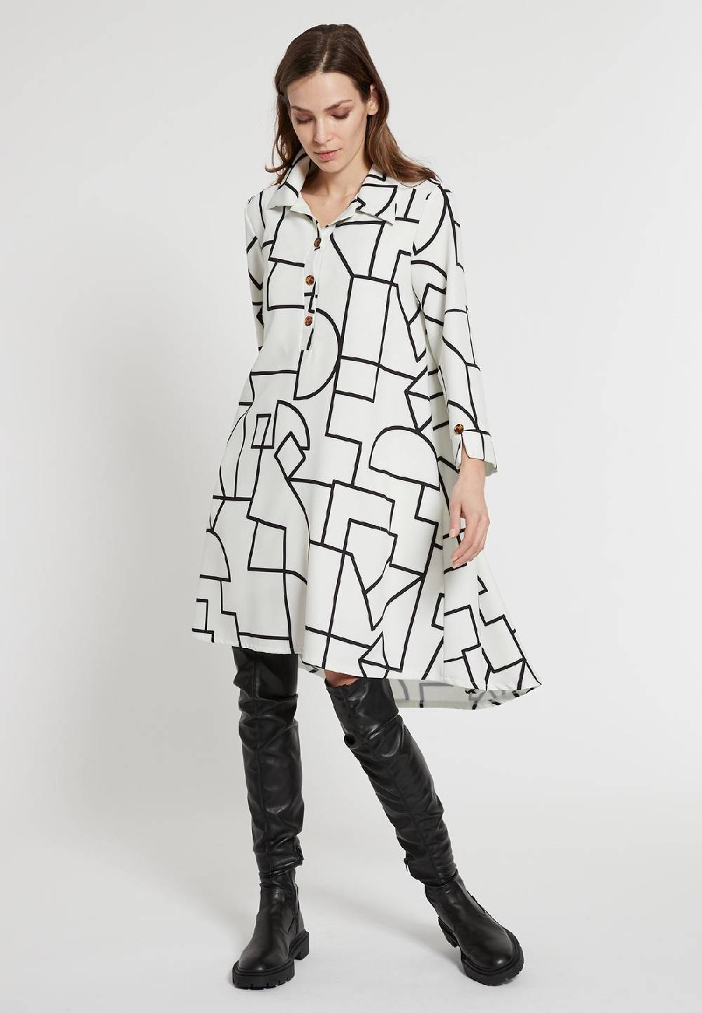 Ana Alcazar Schwingendes Kleid Edmy Fabrikladen