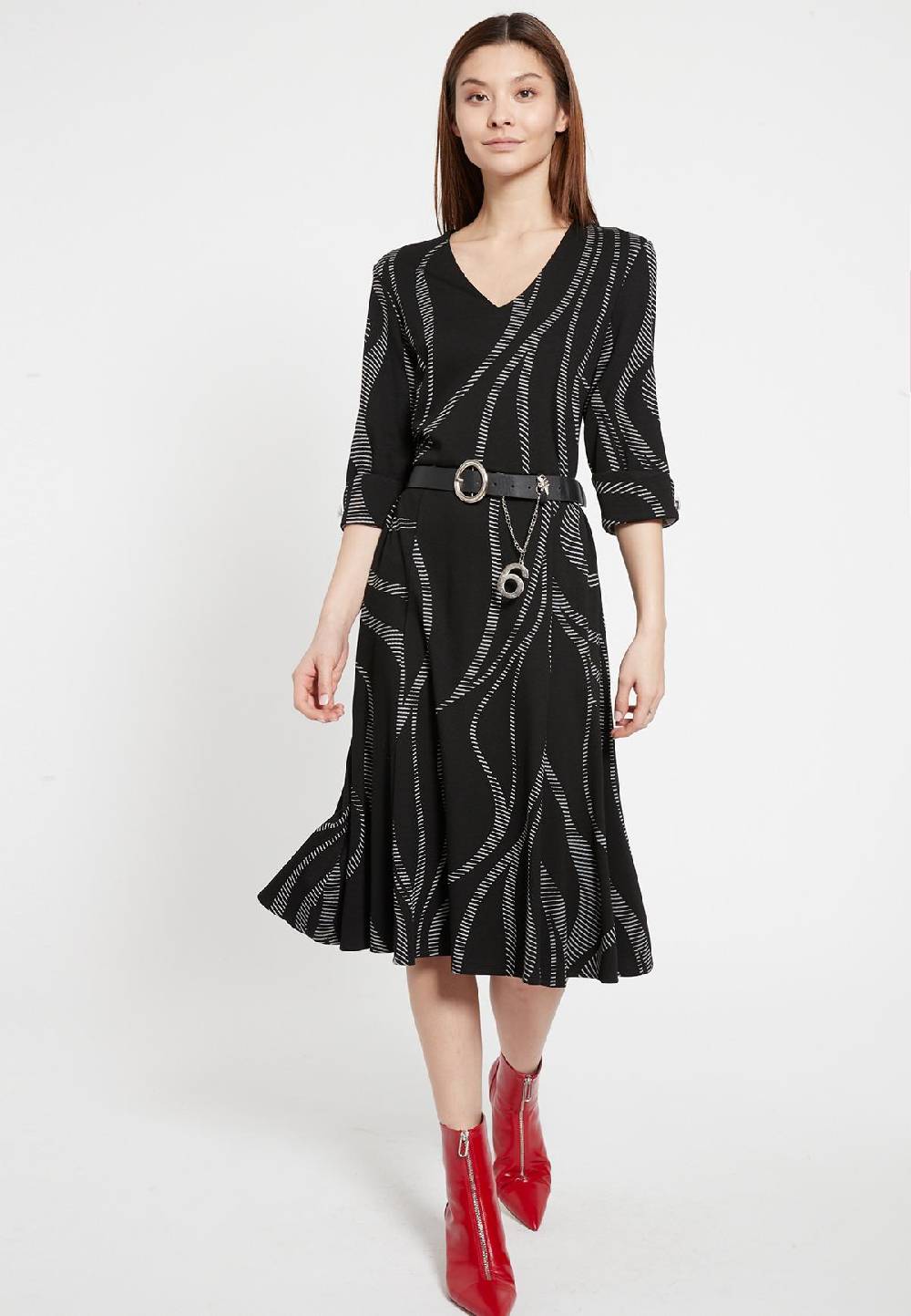 Ana Alcazar Ausgestelltes Kleid Beole Schlussverkauf