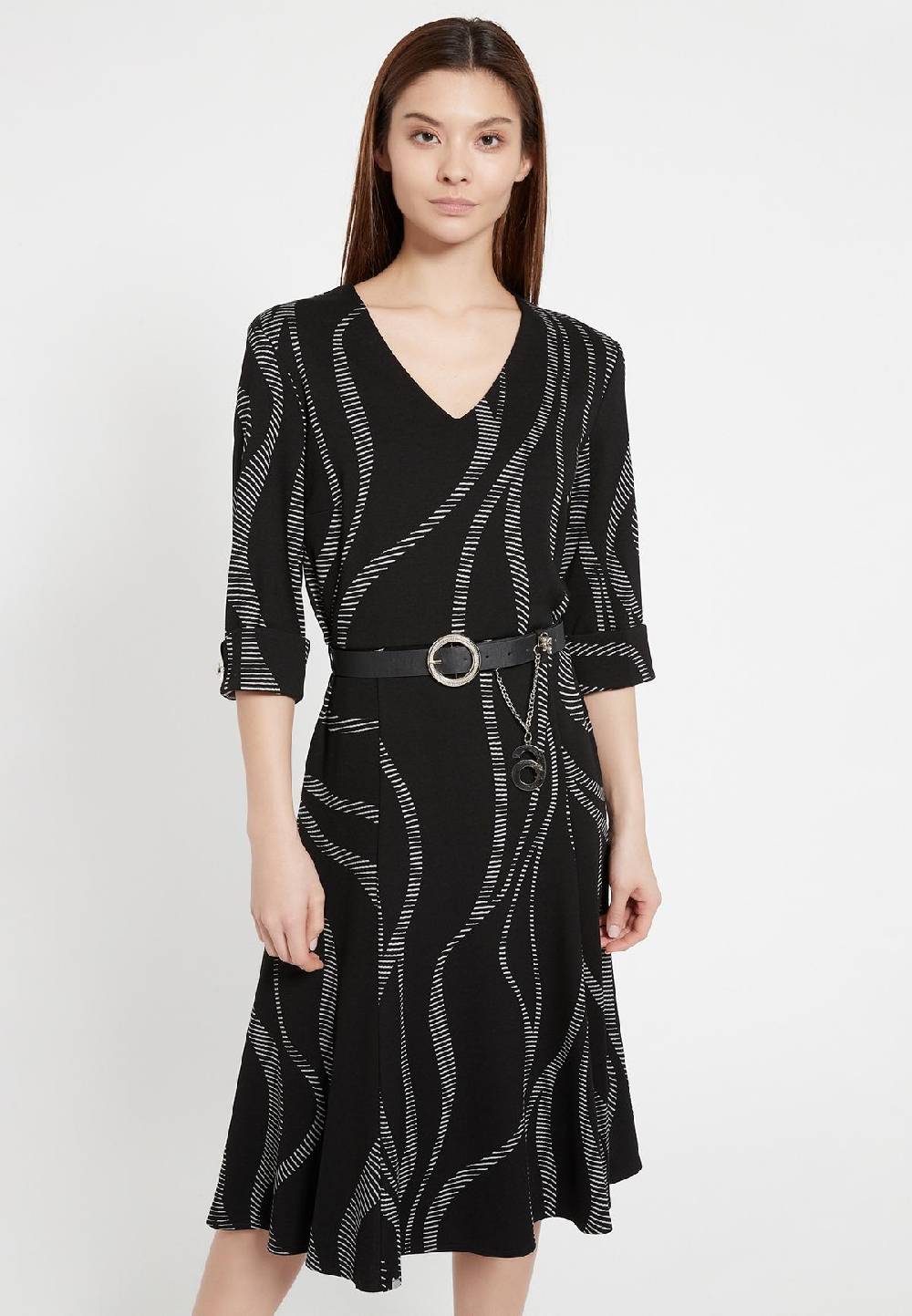 Ana Alcazar Ausgestelltes Kleid Beole Schlussverkauf
