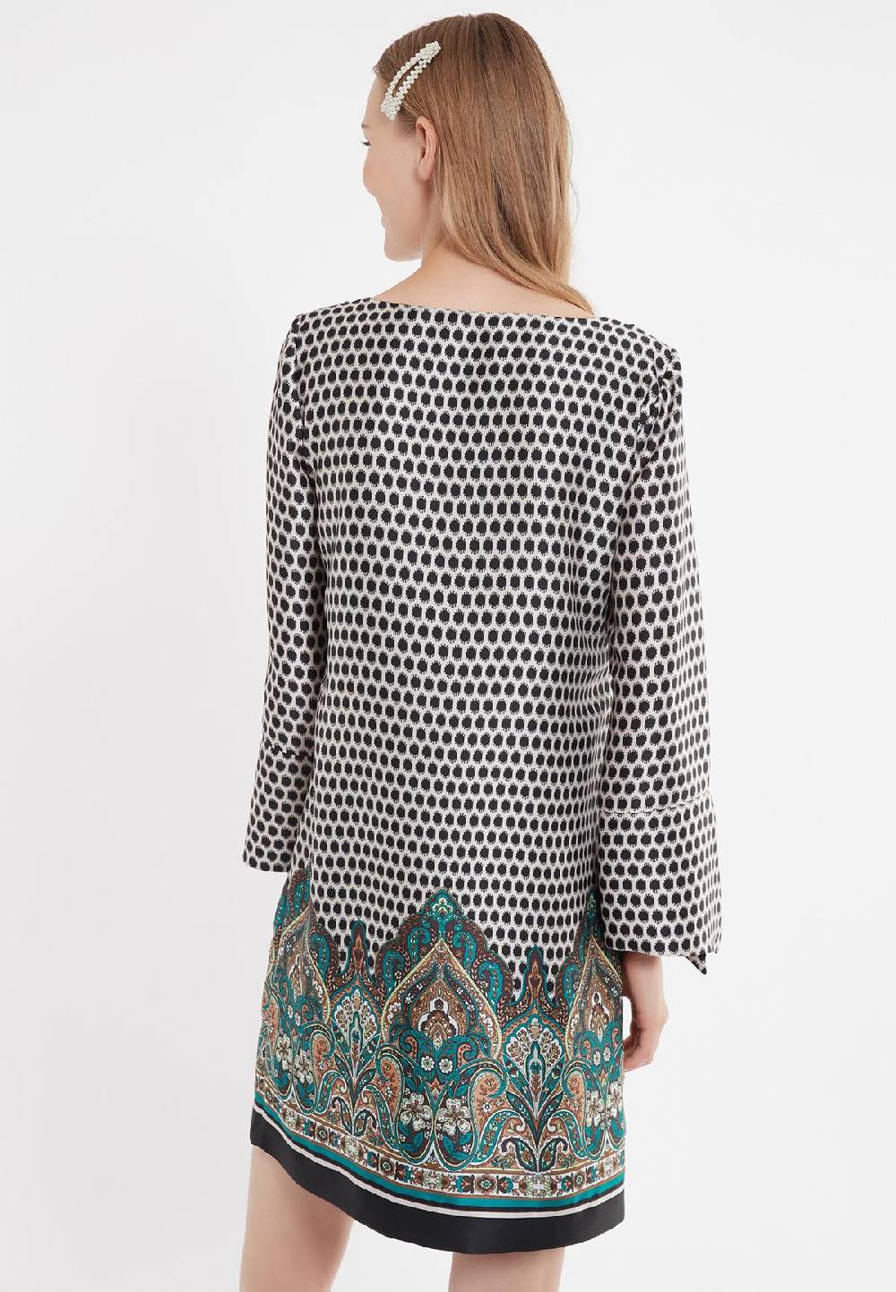 Ana Alcazar Tunika Kleid Zaba Zeitbegrenzte Promotion