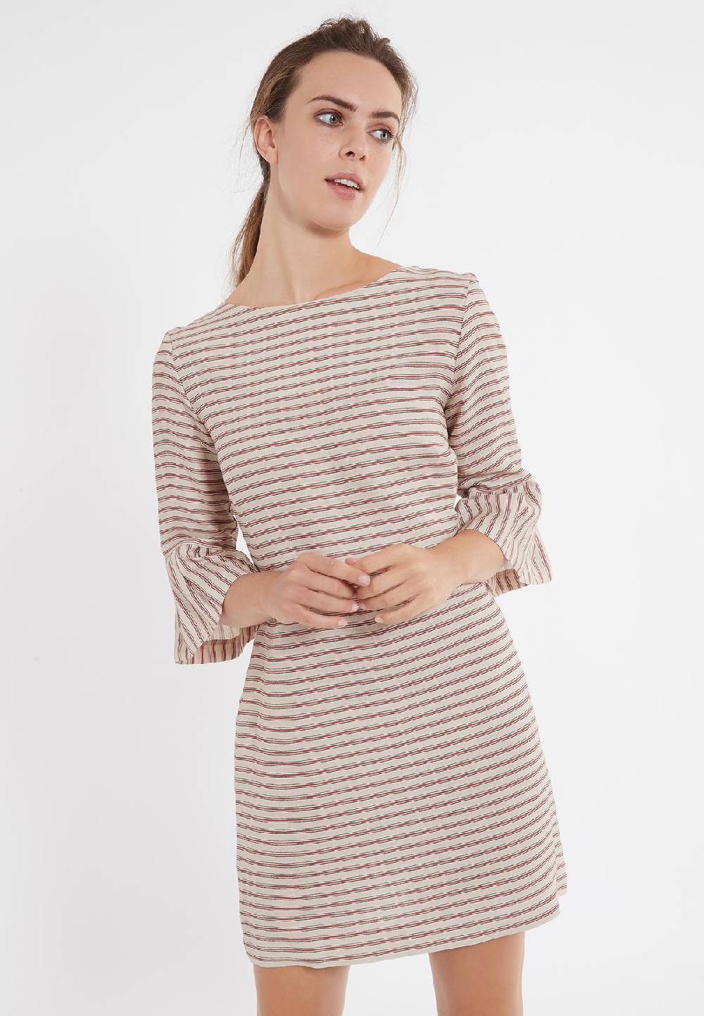 Ana Alcazar Volant Leinenkleid Zemes Bis zu 55% Rabatt