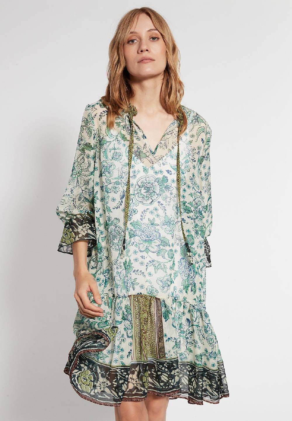 Ana Alcazar Rüschenkleid Fejana Fabrikladen