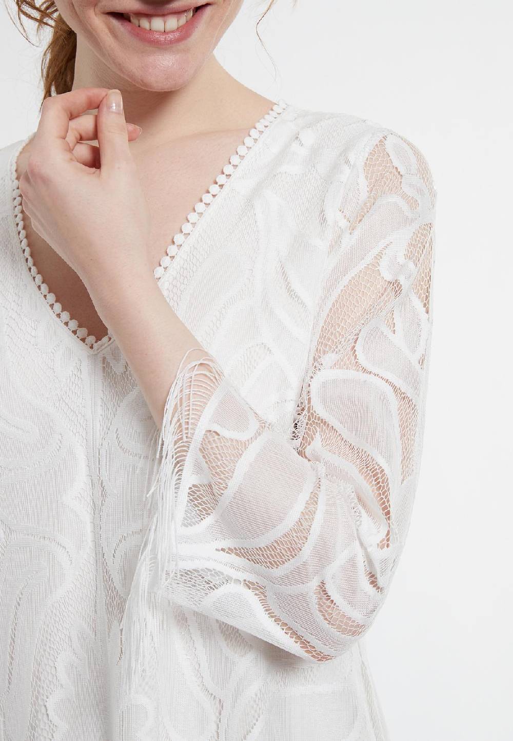 Ana Alcazar Fransenkleid Darlya Outlet