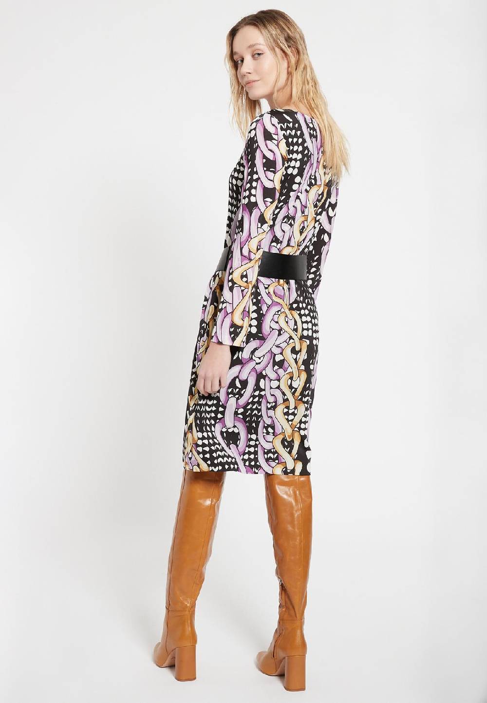Ana Alcazar Printkleid Bevala Großer Ausverkauf