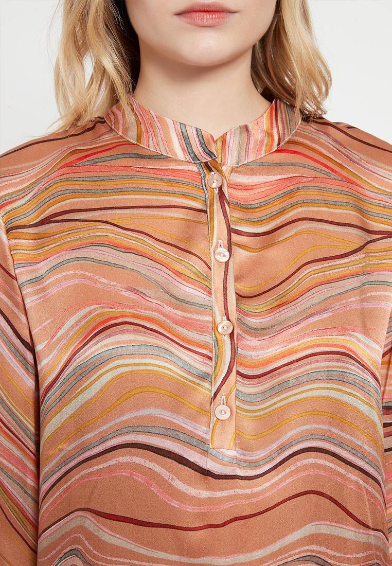Ana Alcazar Seidenbluse Bahlia Valentinstagsangebot
