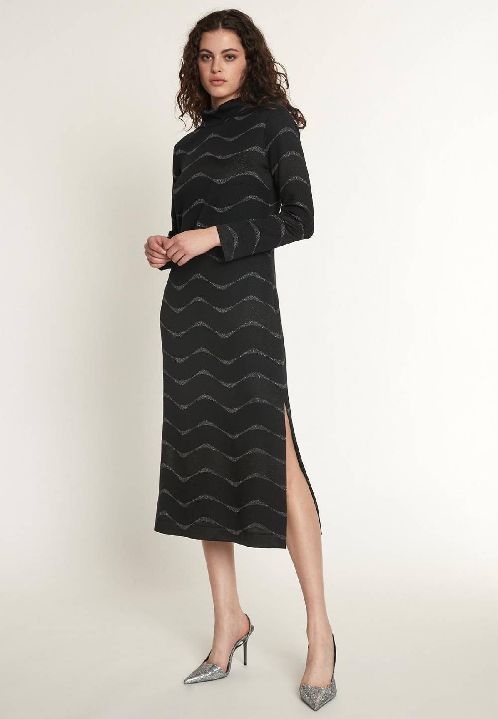 Ana Alcazar Midikleid Olea Große Rabatte