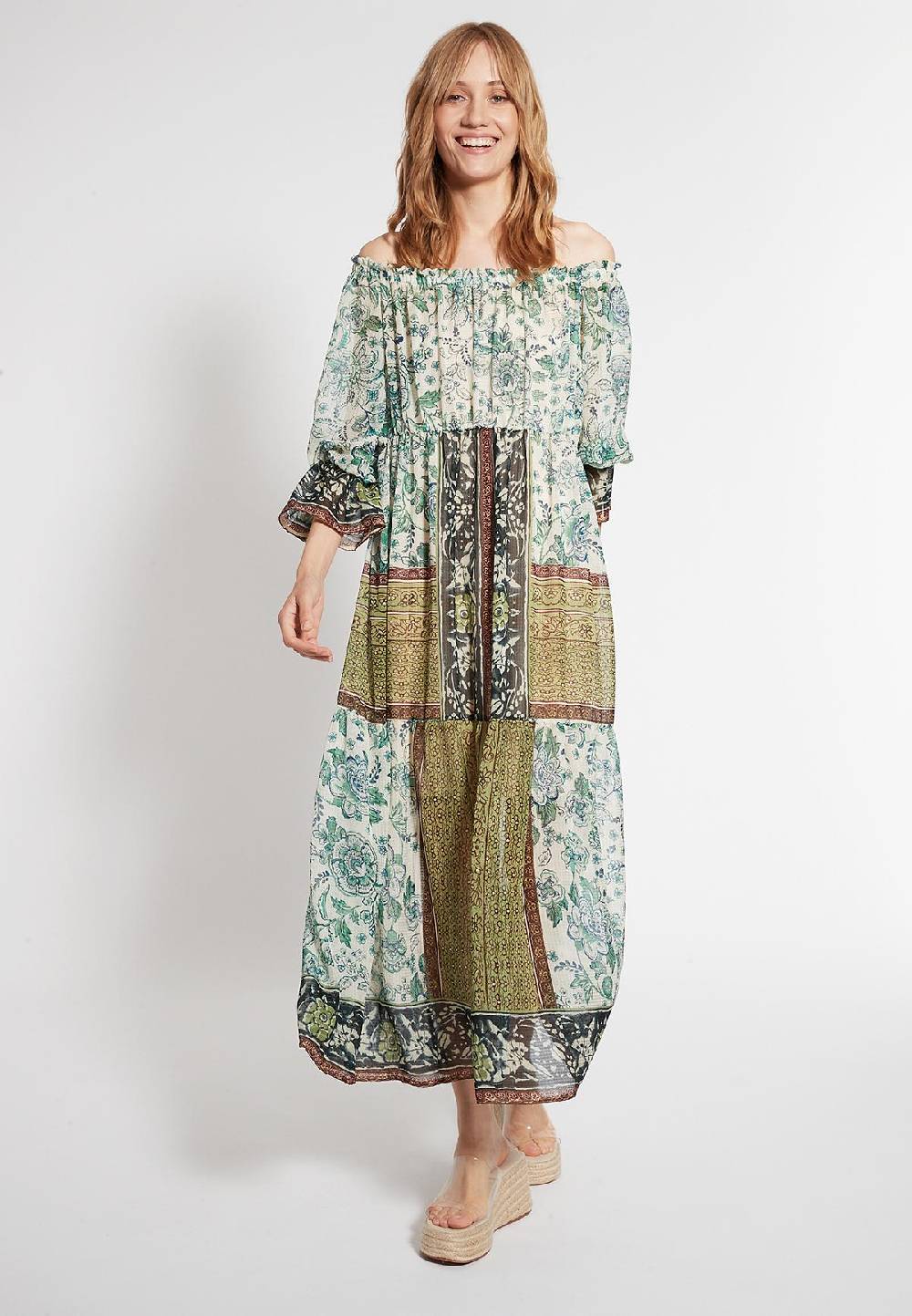 Ana Alcazar Carmenkleid Fejola Schlussverkauf