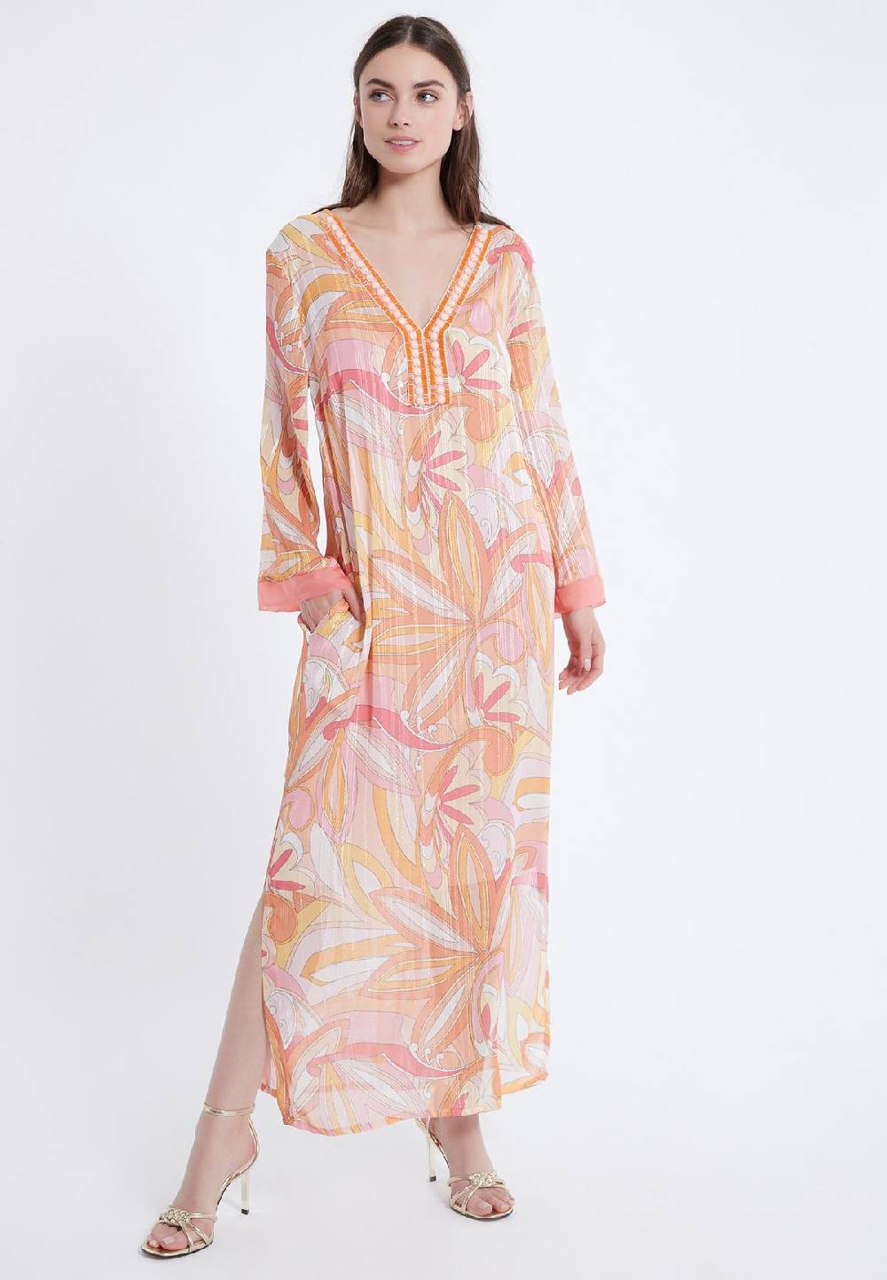 Ana Alcazar Kaftankleid Aruna Kostenloser Versand