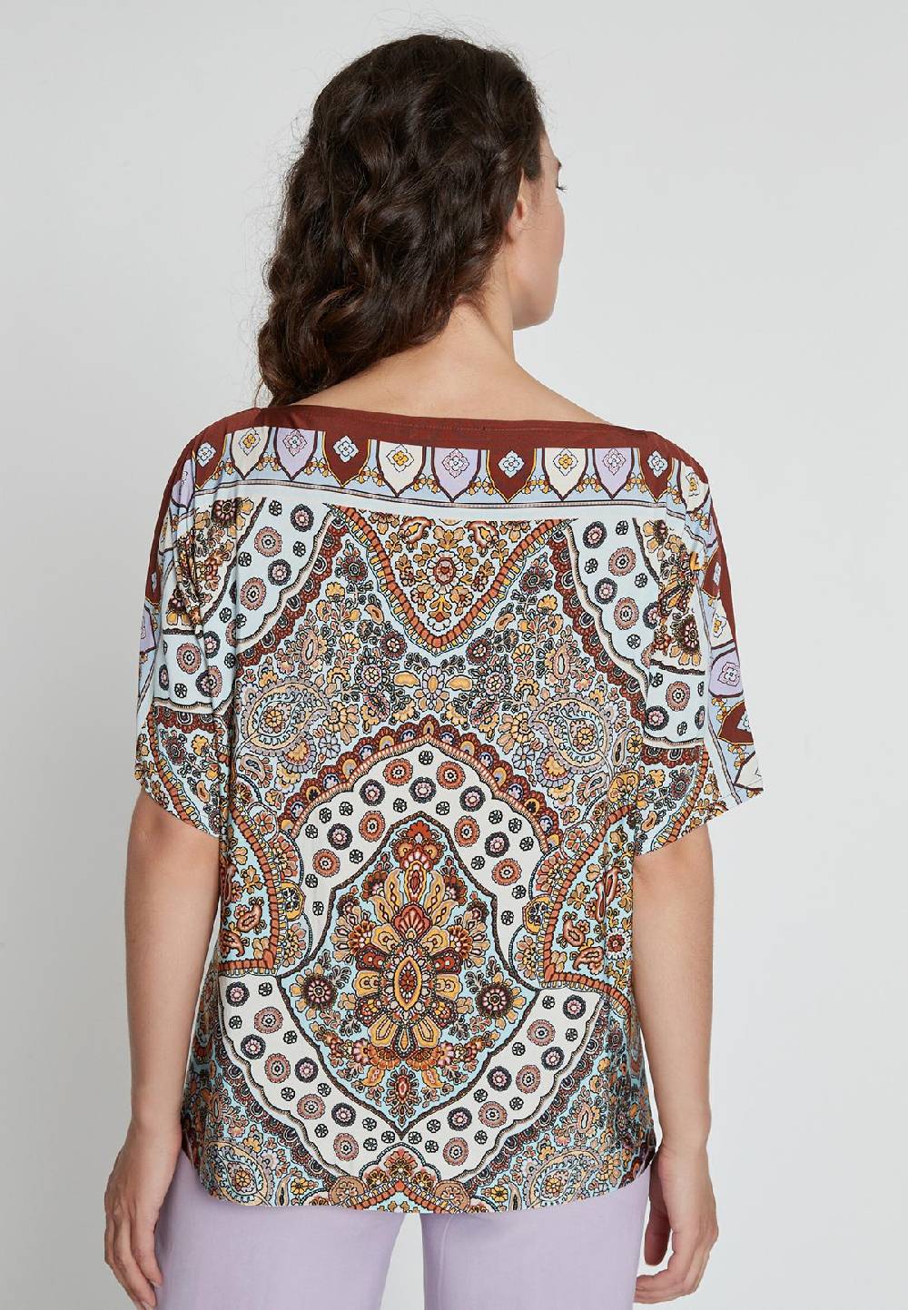 Ana Alcazar Printtop Kihla Großer Ausverkauf