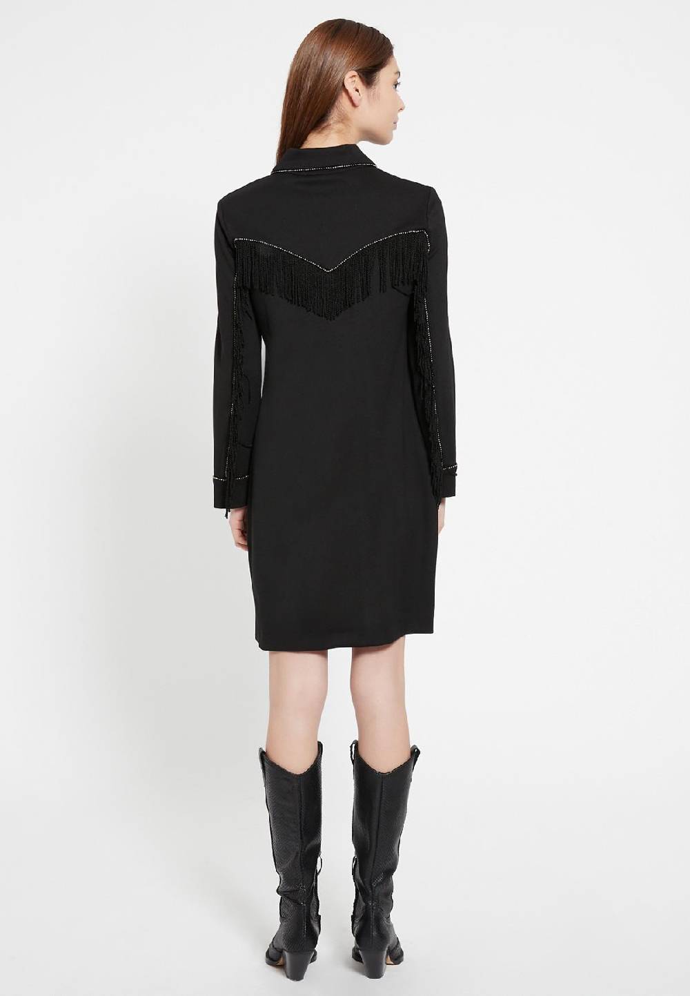 Ana Alcazar Fransenkleid Bazus Black Friday