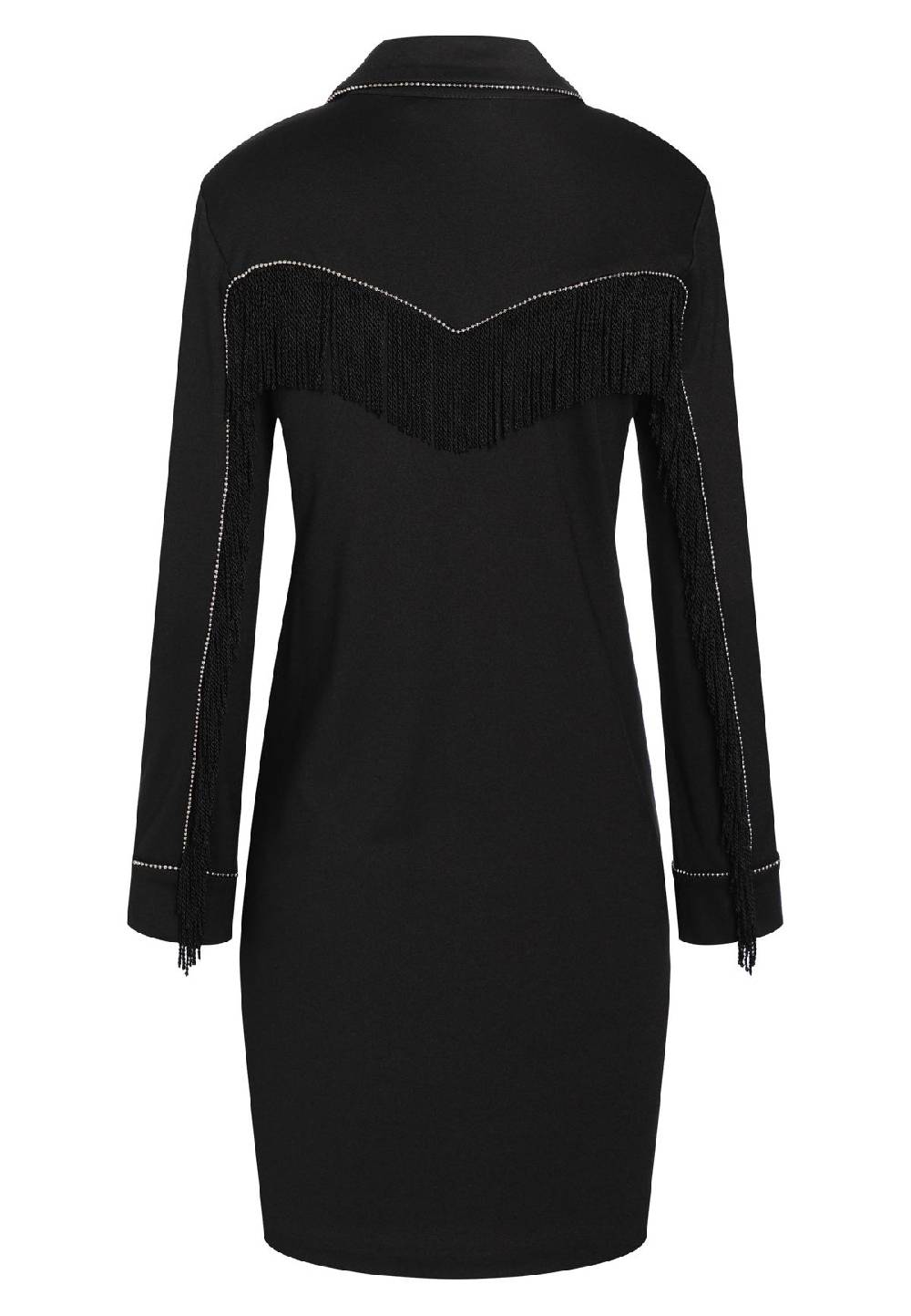 Ana Alcazar Fransenkleid Bazus Black Friday