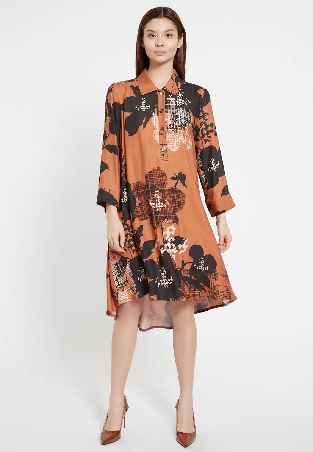 Ana Alcazar Hemdblusenkleid Baply Lagerräumung