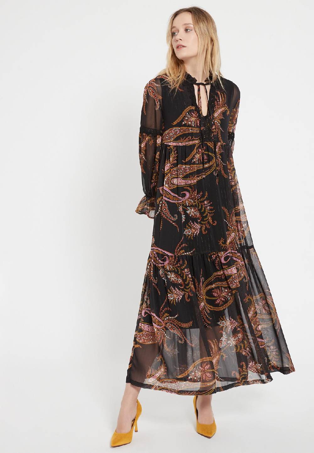 Ana Alcazar Maxikleid Baiky Große Rabatte
