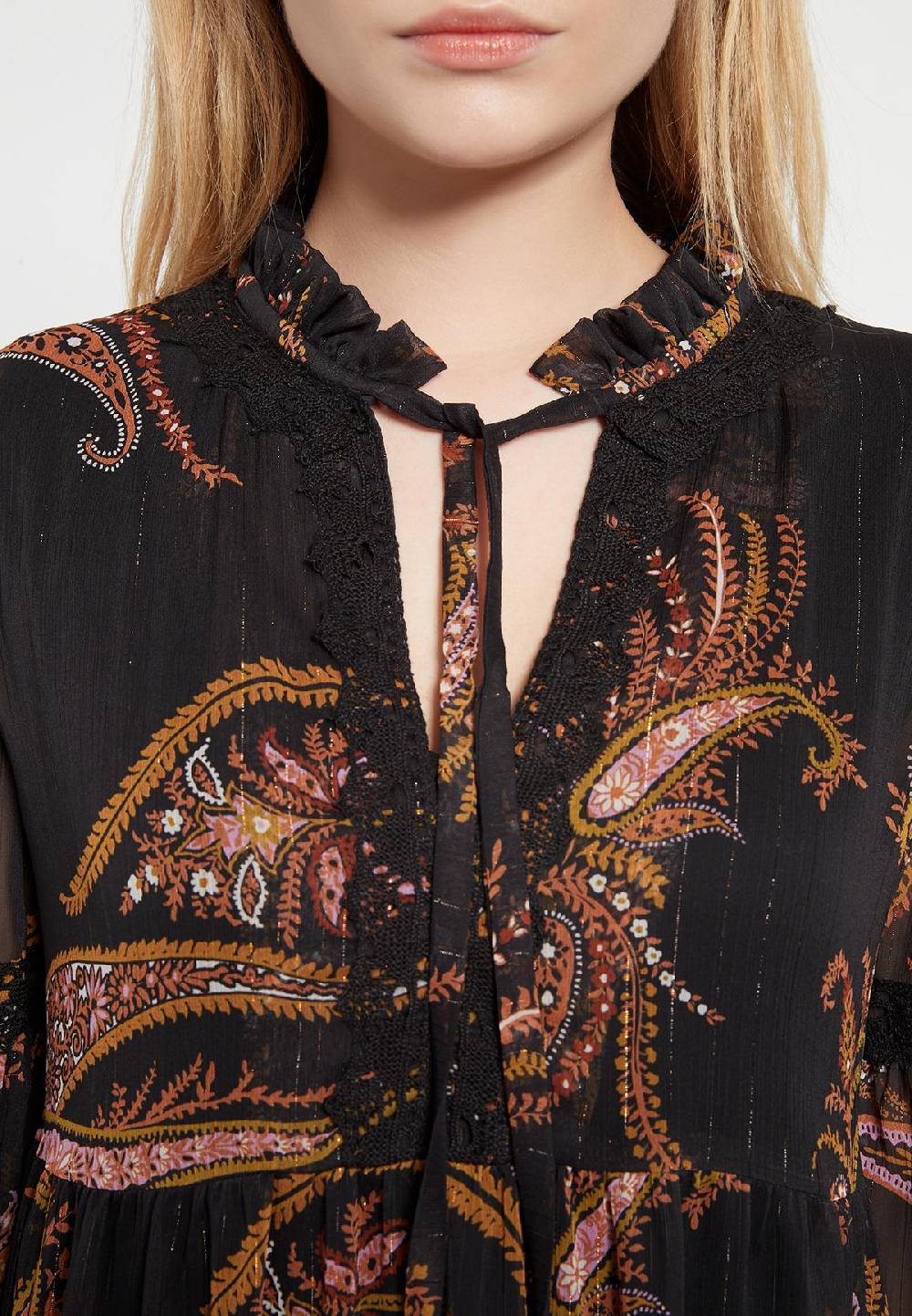 Ana Alcazar Maxikleid Baiky Große Rabatte