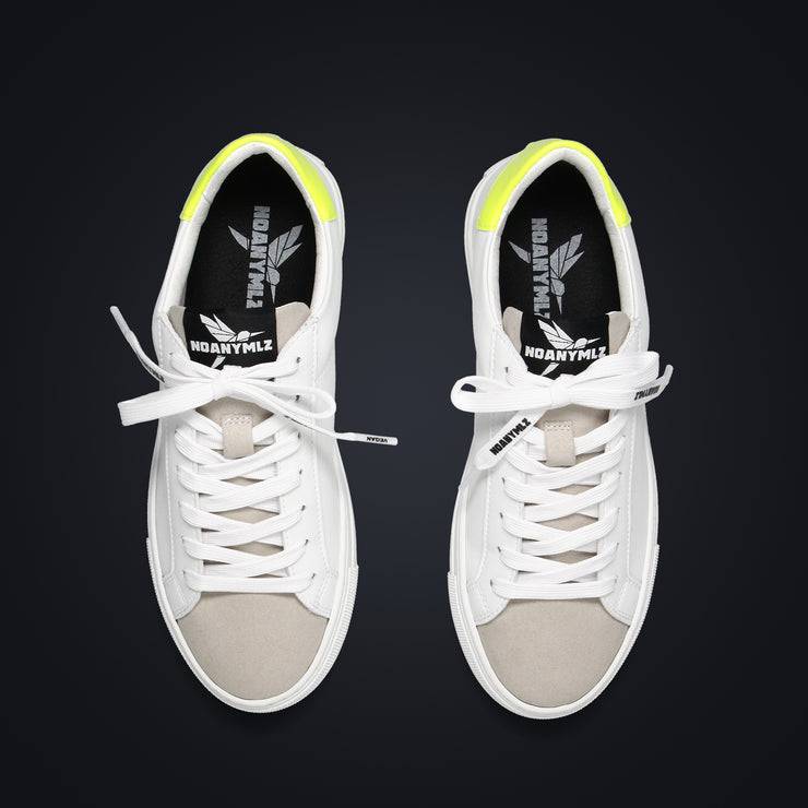 Noanymlz LEVEL O2 - WHITE / NEON YELLOW Kostenloser Versand